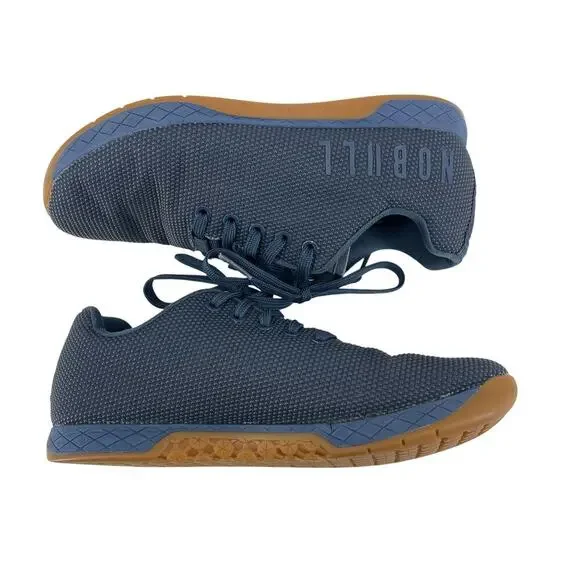 No Bull Outwork Strength Training Shoe Sneaker Mens 8.5 Womens 10 Navy Gum